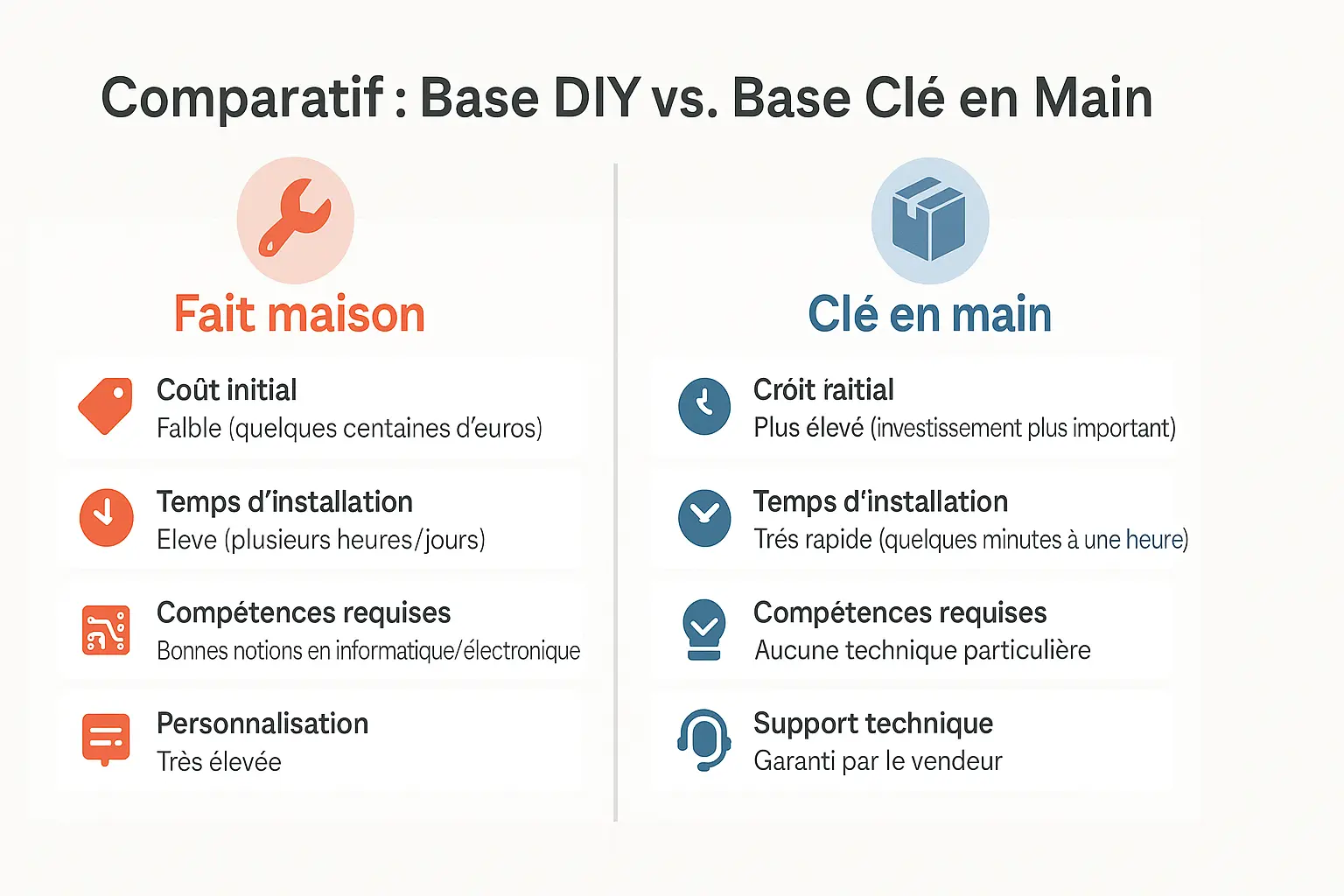 Comparatif base Centipede : auto-assemblage vs pré-assemblée