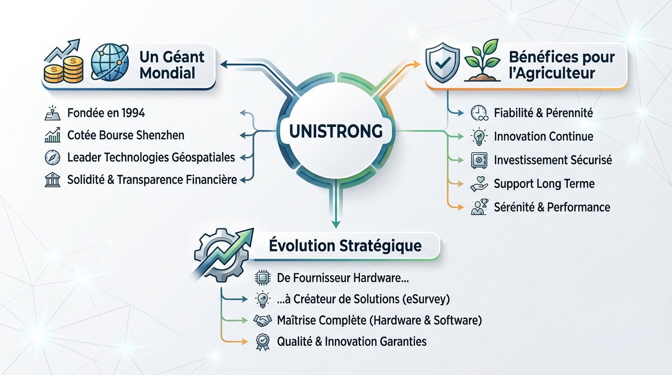 Siège social Unistrong et usine de production des équipements <strong>eSurvey pour l'agriculture de précision</strong>