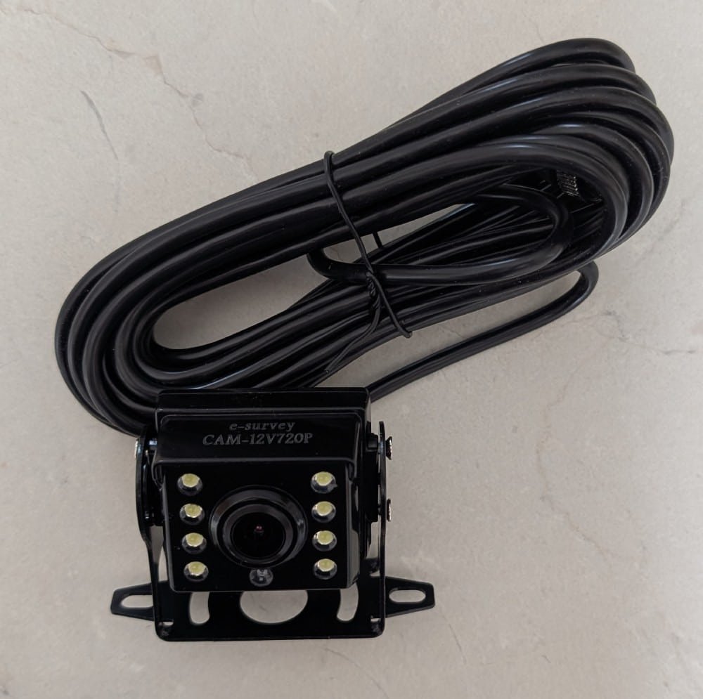 Caméra eSurvey HD 720p pour guidage agricole avec câble de 6,5 m